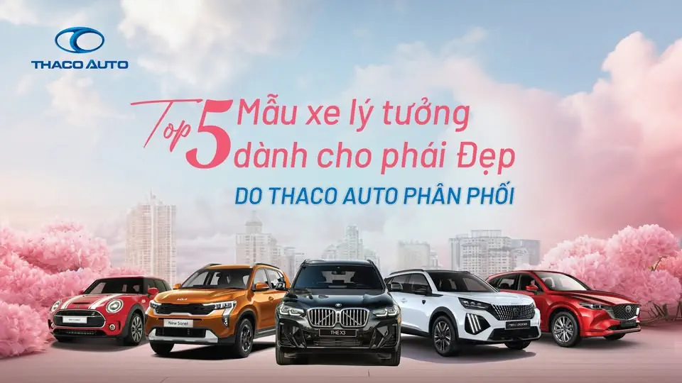 Top 5 mẫu xe lý tưởng dành cho phái đẹp