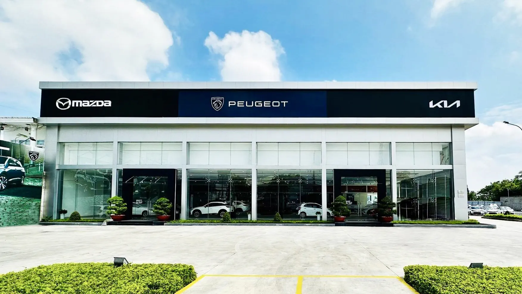 SHOWROOM KIA, MAZDA, PEUGEOT, BMW AN GIANG