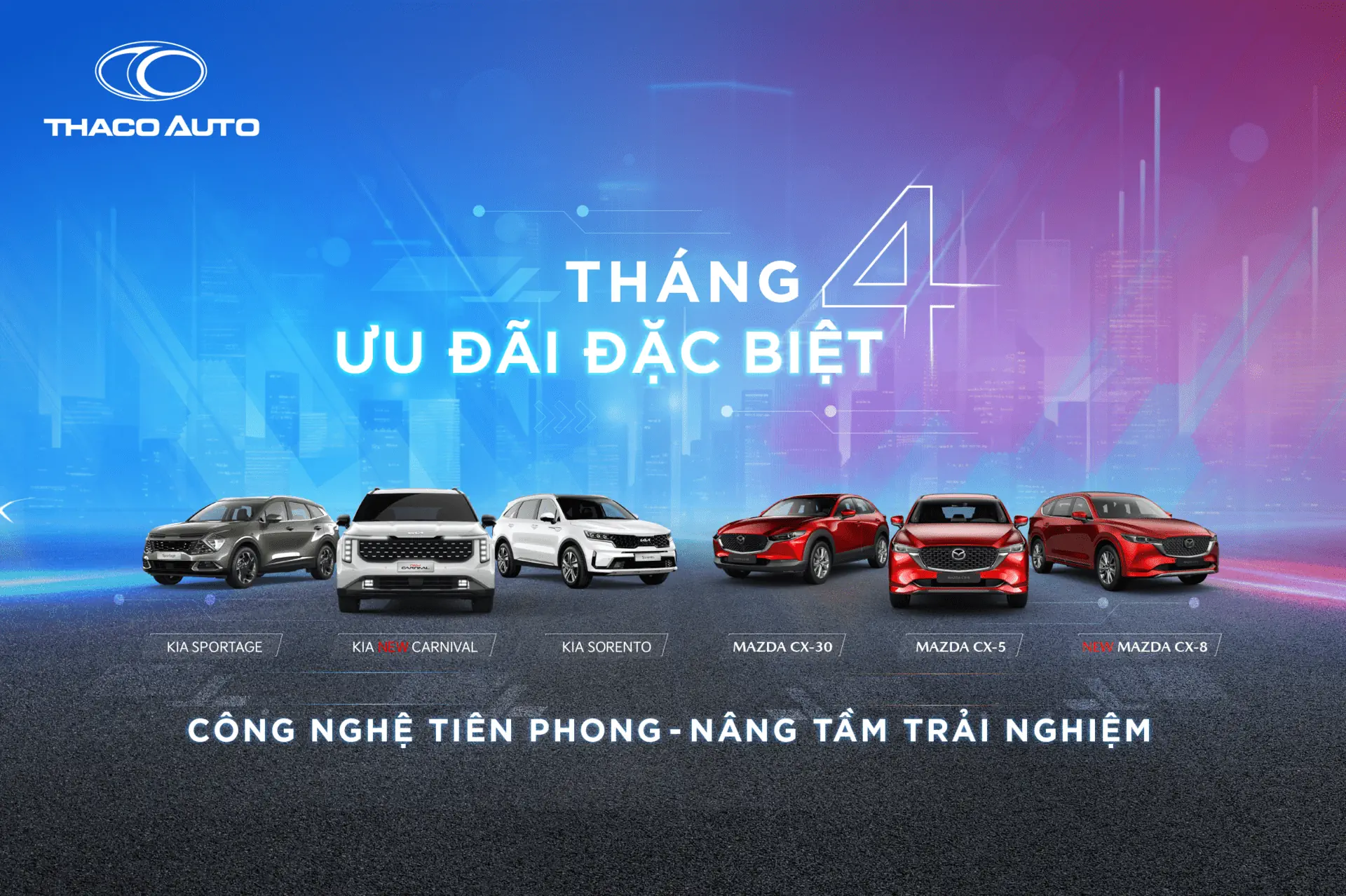 THACO AUTO TRI ÂN KHÁCH HÀNG DỊP LỄ 30/4 VÀ 01/5