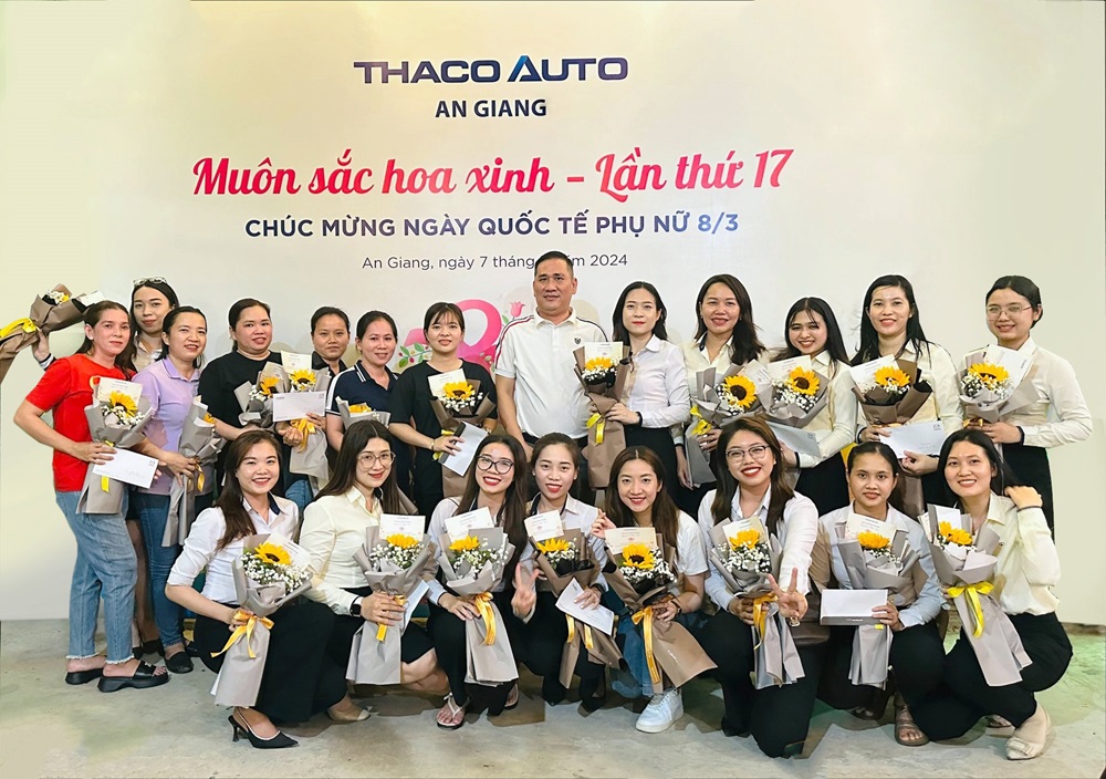 THACO AUTO An Giang tổ chức chương trình “Muôn sắc hoa xinh – Lần thứ 17”