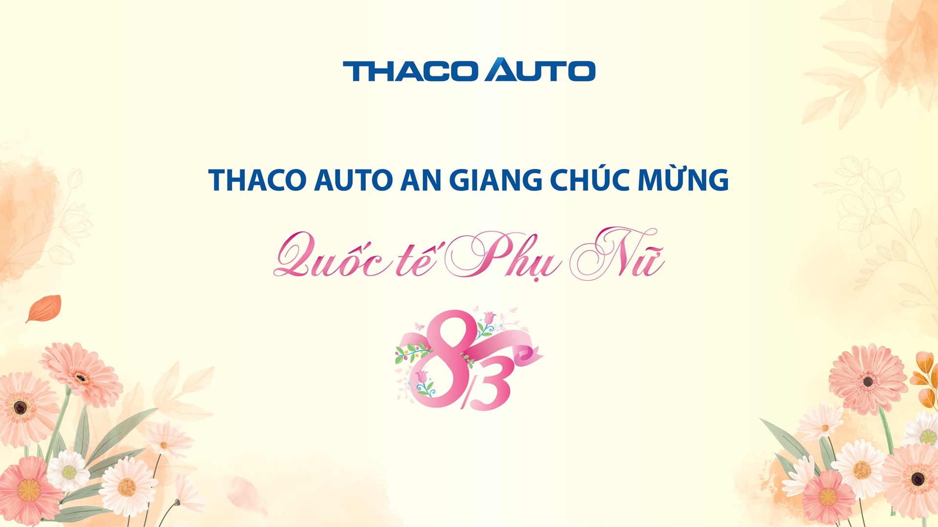 CHÚC MỪNG NGÀY QUỐC TẾ PHỤ NỮ 8/3