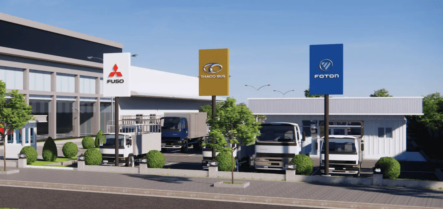 Khu trưng bày Tải, Bus Long Xuyên