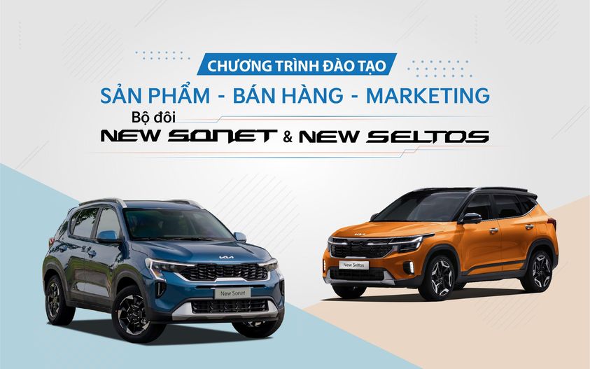 THACO AUTO An Giang tham gia đào tạo kiến thức sản phẩm bộ đôi Kia New Sonet và Kia New Seltos