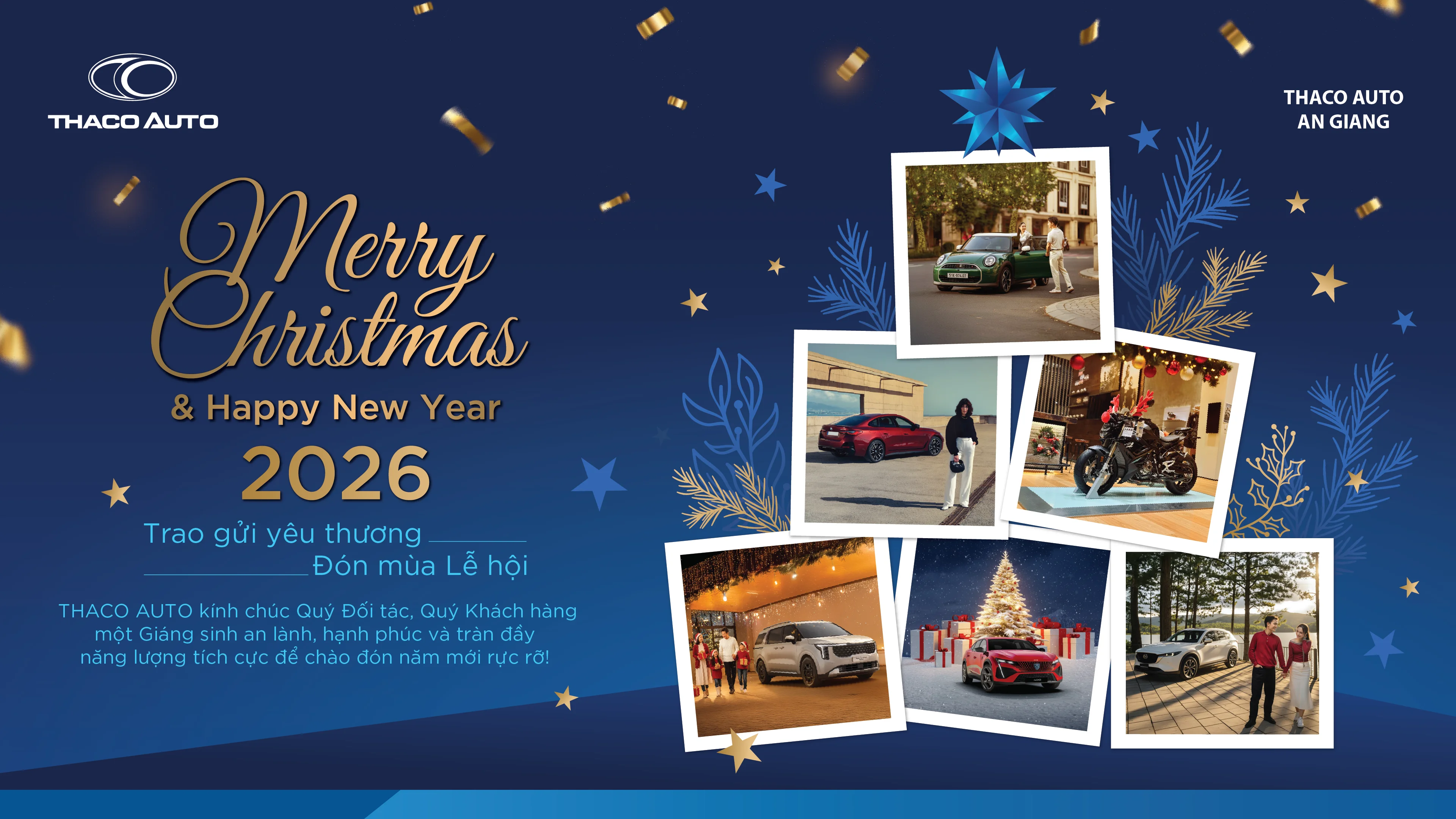 GIÁNG SINH AN LÀNH, CHÚC MỪNG NĂM MỚI 2026!